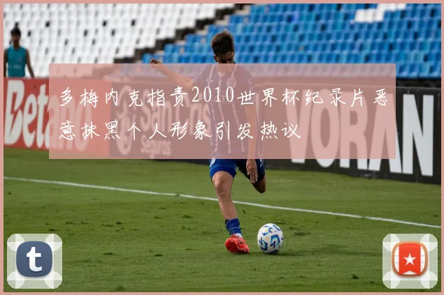 多梅内克指责2010世界杯纪录片恶意抹黑个人形象引发热议
