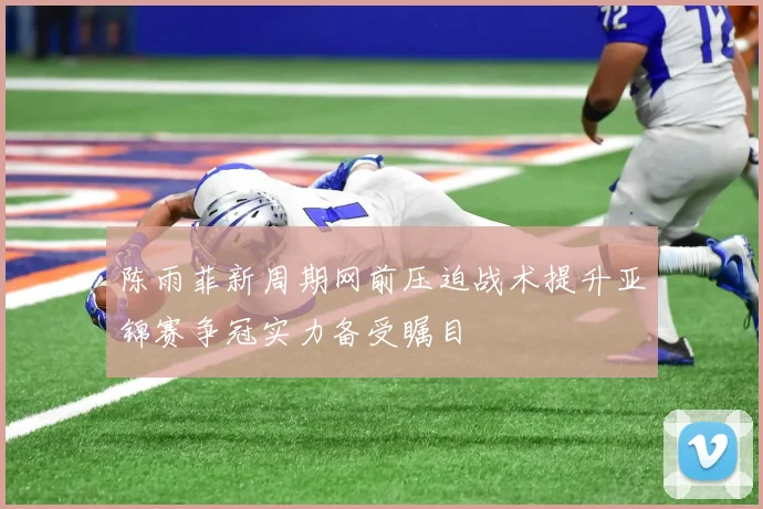 陈雨菲新周期网前压迫战术提升亚锦赛争冠实力备受瞩目